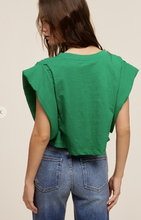 Load image into Gallery viewer, ASHER SHOULDER PAD T SHIRT
