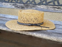 Load image into Gallery viewer, WEAVER BOATER HAT
